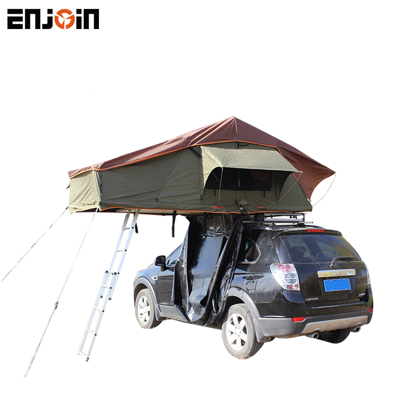 Fashion Car Soft Roof Top Tent For Outdoor Camping With Extension  ENJOIN Featured Image