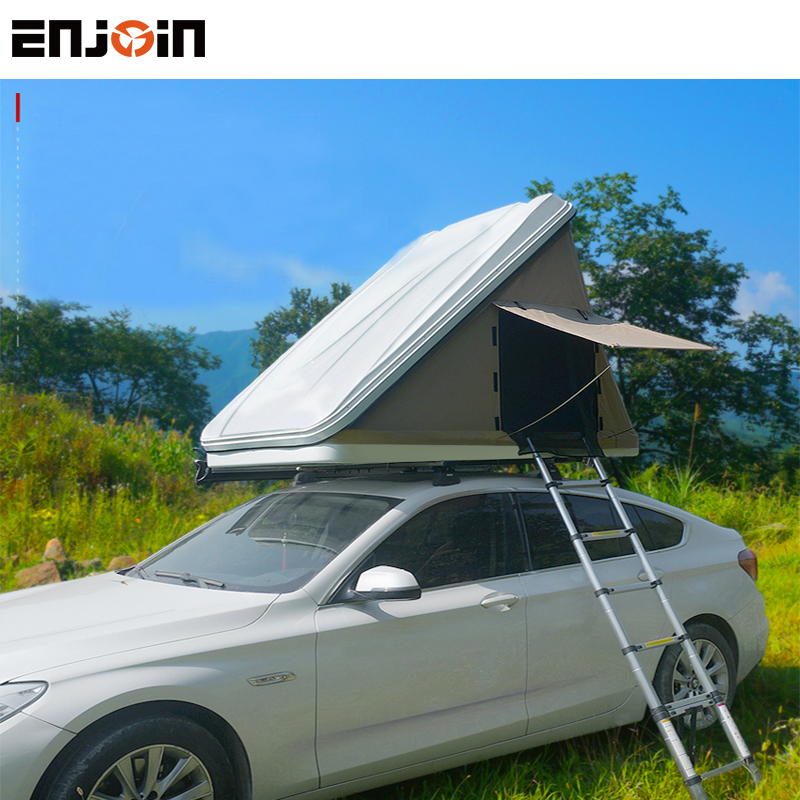 roof tent Hydraulic hard-shell SUV General Motors self-driving tour two-person automatic A-shaped tent large  ENJOIN Featured Image