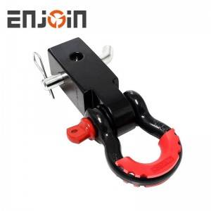 Shackle recovery tow hitch receiver hitch d ring ENJOIN