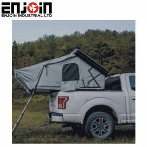 ENJOIN Outdoor Hard Shell Car Side Awning Roof Top Tent 1-2 person
