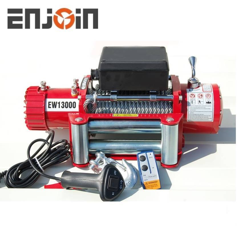 Electric Winch 13000 lbs 12 V Electric Off Road Winch ENJOIN Featured Image