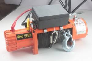 ENJOIN UK Hot Sell Electric Winch 13500 lbs 12v With Cable or Rope 4×4 Recovery Off Road Winch