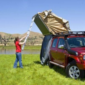 Outdoor Waterproof Camping Car Rooftop Tent For Outdoor Travel Portable ENJOIN