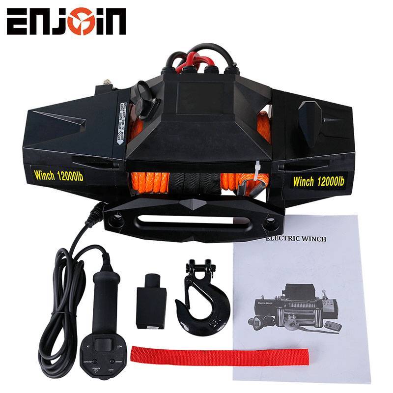12v 12000lbs Waterproof  Electric Winch Offroad 4X4 Winch  ENJOIN Featured Image