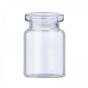 wholesale and custom made 4ml to 30ml clear glass vials with filp off cap