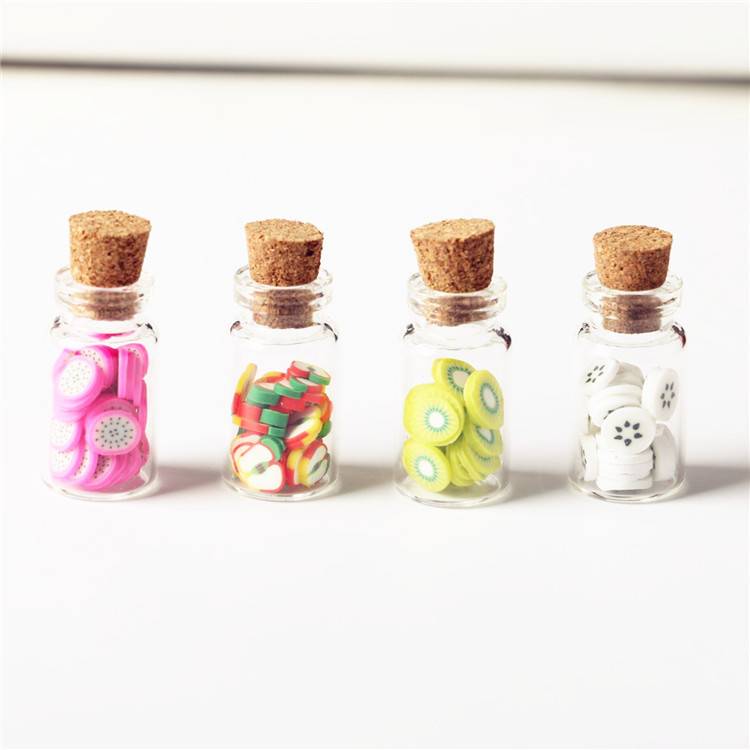 candy sweets sample packing glass vials with cork lid Featured Image