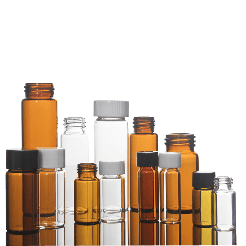 3ml to 60ml laboratory sample test glass vials Featured Image