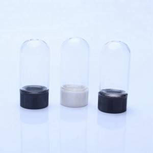 5ml Round Bottom Clear Tubular Glass Vial With Screw Cap