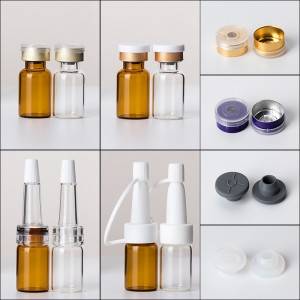 2ml pharmaceutical glass vials with flip off cap 16x31mm