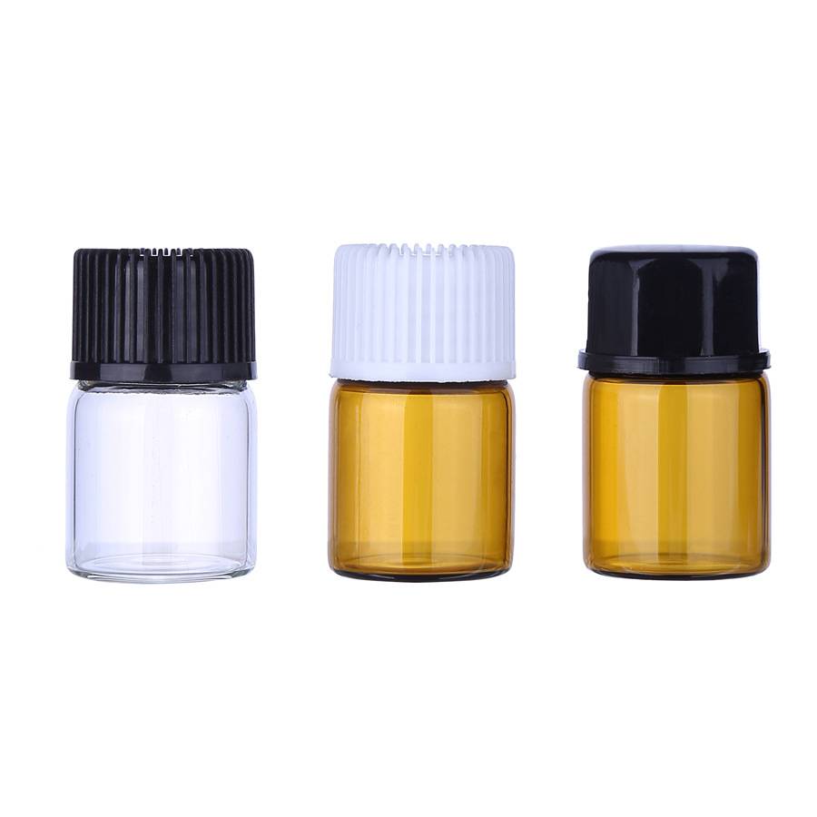 1ml 2ml 3ml 5ml small essential oil glass vials  (1)