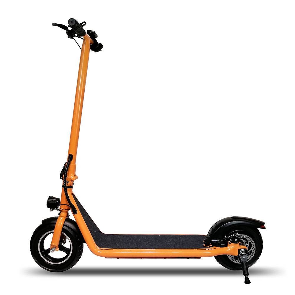 Factory wholesale Electric Motorcycle Adult - M100 Front Suspension 10 inch Orange Electric Scooter – Vitek