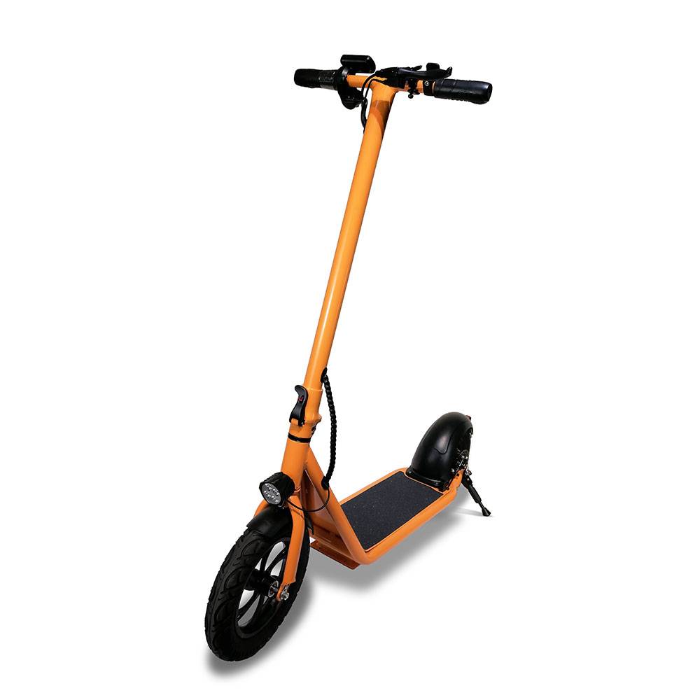 High definition Two Wheel Electric Scooter - M120 Front Suspension 12 inch Orange Electric Scooter – Vitek detail pictures