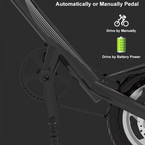 VB120 Pedal Seat Available 12 inch Foldable Electric Bike