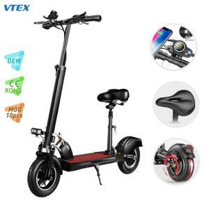 Best Price for Electric Bikes And Scooters - VK101 High End Dual Suspension Dual Brake 10 inch Electric Scooter – Vitek