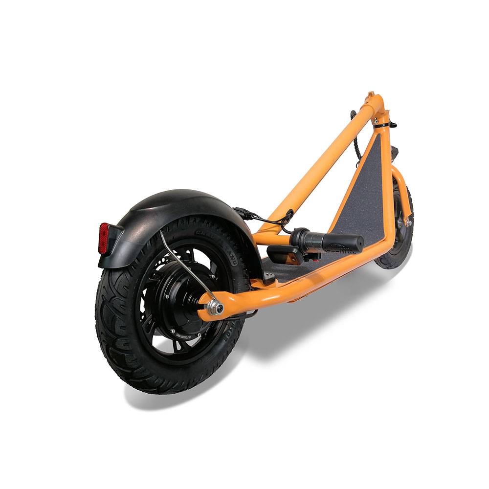 High definition Two Wheel Electric Scooter - M120 Front Suspension 12 inch Orange Electric Scooter – Vitek detail pictures