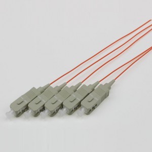 patch cord pigtail SC SX MM OM1 OM2 62.5-125um 50-125um 0.6um 0.9mm PVC LSZH LSOH OFNR losse strakke
