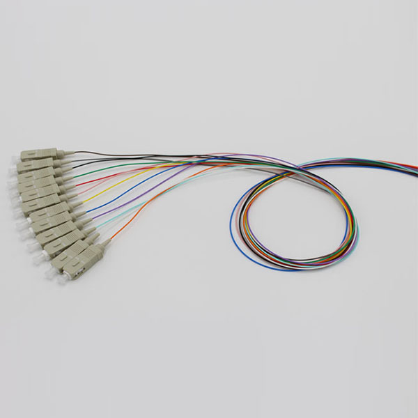 Factory supplied Fc/sc/lc/st Fiber Optic Patch Cord -
 SC UPC 12 Color MM Pigtail – Evolux Lighting