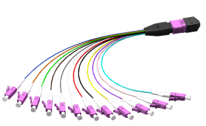Hot New Products 5m Optic Fiber Cable -
 MTP-12LC-fanout-violet – Evolux Lighting