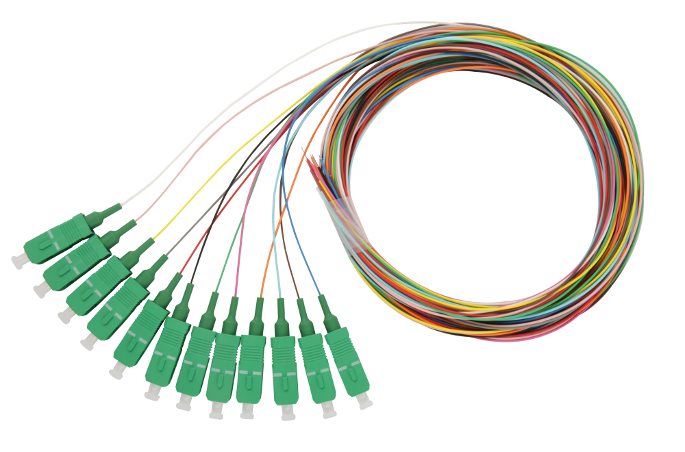 Hot New Products Lc To Lc Duplex 20m Optical Fiber Cable -
 12 color SC pigtail set – Evolux Lighting