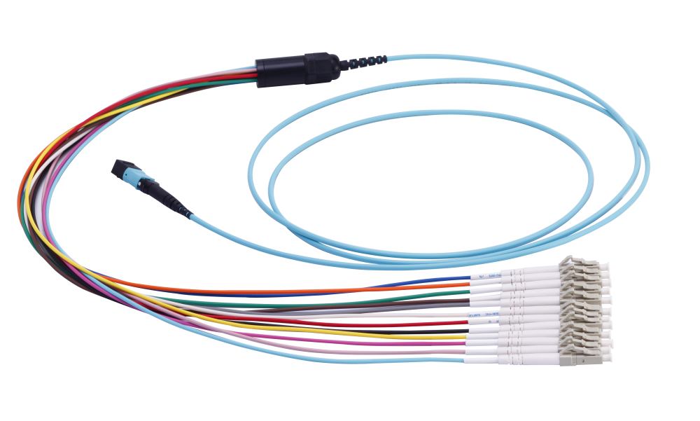 Hot New Products Sc Pc Fiber Connector -
 MTP-12LC patchcord – Evolux Lighting