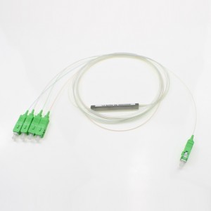 Rapid Delivery for Om2 Om3 Om4 12 Fiber Optic Mpo Trunk Cable -
 1×4 MINI TUBE APC PLC SPLITTER – Evolux Lighting