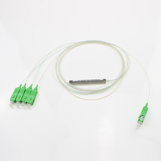 Low MOQ for Lc Sc 10m Optical Fiber Patch Cord -
 1×4 MINI TUBE APC PLC SPLITTER – Evolux Lighting