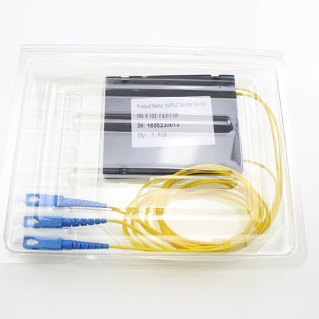Factory wholesale Fiber Optic Connectors -
 1×2 ABS UPC PLC Splitter – Evolux Lighting