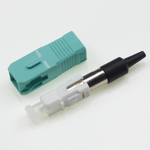 Factory Free sample Sc Fiber Optic Adapters -
 SC UPC MM SX OM3 0.9mm Connector – Evolux Lighting