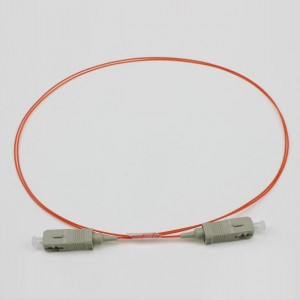 patch cord tirintas SC SX MM OM1 OM2 62.5-125um 50-125um 0.6um 0.9mm PVC LSZH LSOH OFNR maluwag masikip