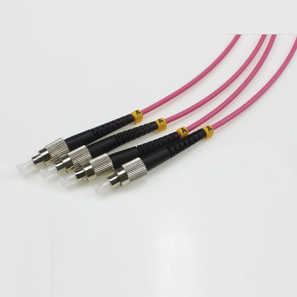 High definition Cable Joint Connector -
 FC UPC-FC UPC MM  SX OM4 2.0mm Patch Cord Purple – Evolux Lighting