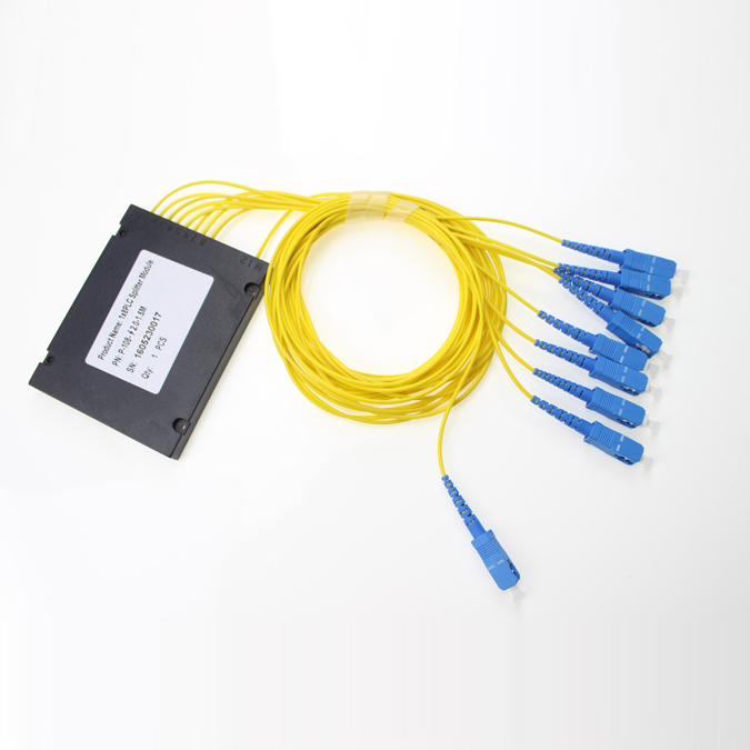 OEM/ODM Manufacturer Fc/upc Hybrid Fiber Optic Adapter -
 1×8 ABS UPC PLC SPLITTER – Evolux Lighting
