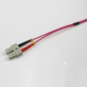 SC UPC-SC UPC MM DX OM4 2,0mm Patch kábel