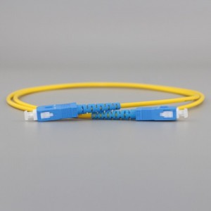 SC/PC to SC/PC Simplex G657A2 9/125 Singlemode PVC Fiber Patch Cable