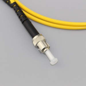 ST/UPC to ST/PC Simplex G657A1 9/125 Singlemode LSZH Fiber Patch Cable