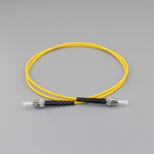 ST/UPC to ST/PC Simplex G657A1 9/125 Singlemode LSZH Fiber Patch Cable
