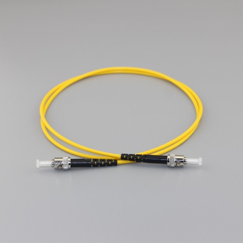 ST/UPC to ST/PC Simplex G657A1 9/125 Singlemode LSZH Fiber Patch Cable Featured Image