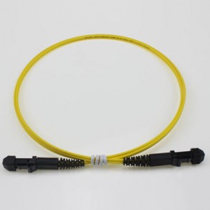 MTRJ-MTRJ SM SX parche 2.0 mm cable amarelo