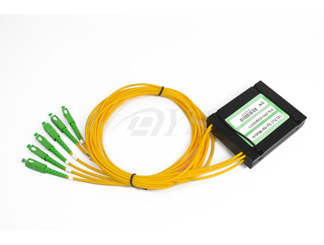 Factory selling Mpo Optic Fiber Patch Cord -
 Single mode SC APC 2*4 PLC Splitter With SC / APC Connectors – Evolux Lighting