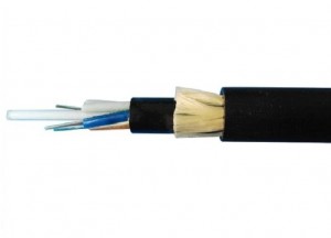 Adss Apply To High Voltage Power And Have Aramid Yarn All-Dielectric Self-Supporting 12-144 Core Optic Fiber Cable