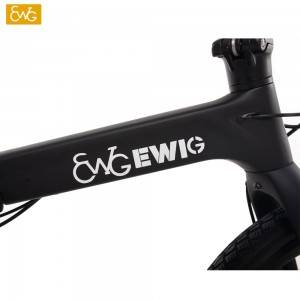 Carbon Folding Bike For Adults Easy Folding Disc- brake bike for sales | Ewig