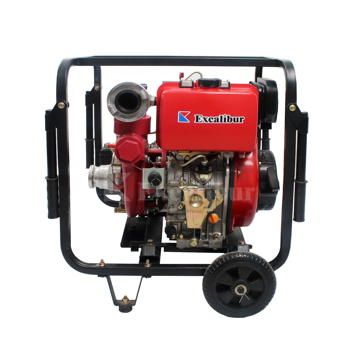 2″ Self-priming Cast Iron High Pressure Diesel Water Pump Key Start SHP20DEI Featured Image