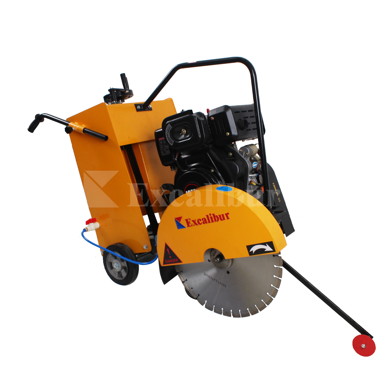 Floor Saw Road Cutter Concrete Cutter Iron Water Tank 400-500MM Blade Featured Image