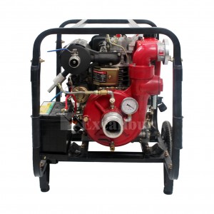 2″ Self-priming Cast Iron High Pressure Diesel Water Pump Key Start SHP20DEI