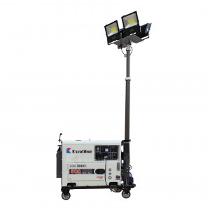 Excalibur SLT631A Power Supply Light Tower For Construction Works