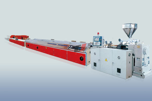 Hot sale Factory Pipe Embossing Machine - Plastic Extruding Profile 、Wood and Plastic Foamed Profile Production Line – Xindacheng Plastic Featured Image