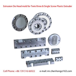 Twin screw plastic extruder Die Head Mold-Mould