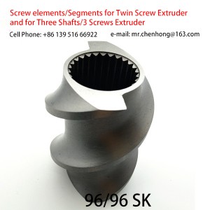 Twin Screw Extruder Screw elements Segment SK series