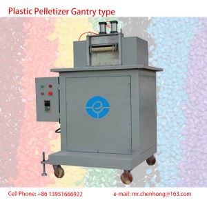 Plastic Pelletizer Plastic Strand Cut Machine used in twin screw plastic extruder
