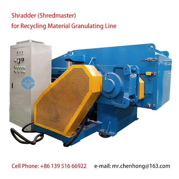Shradder-Shredmaster Recycling Granules Pretreatment Machine Featured Image