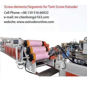 PLA PET Sheet Extrusion machine Degradable plastic Sheet Extrusion Machine Line